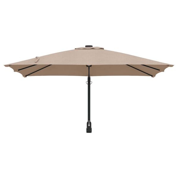 Taupe Tuinparasol van Polyester & Staal - 54% Korting