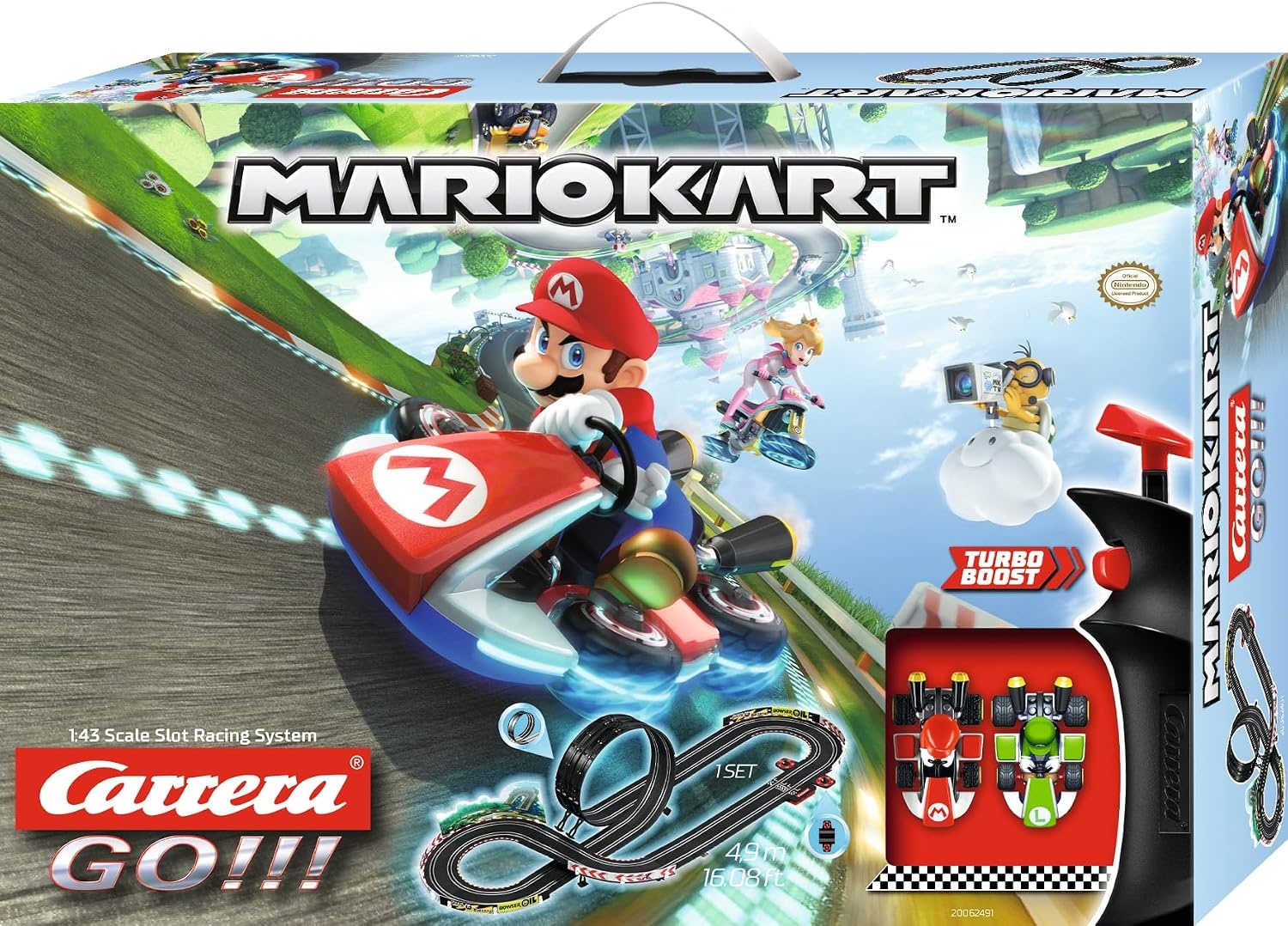 Racebaan Mario Kart met Magneten, 34% Korting