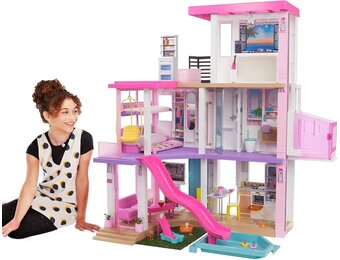 Luxe Poppenhuis 114 cm met Zwembad & Lift - 35% Korting
