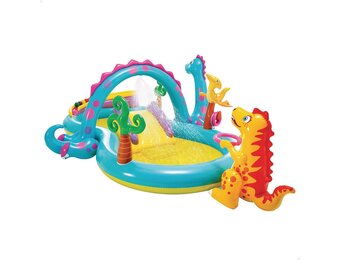 Intex Dinoland Opblaasbaar Water Speelcentrum 302x229x112cm - 34% Korting!
