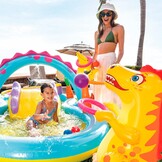 Intex Dinoland Opblaasbaar Water Speelcentrum 302x229x112cm - 34% Korting!