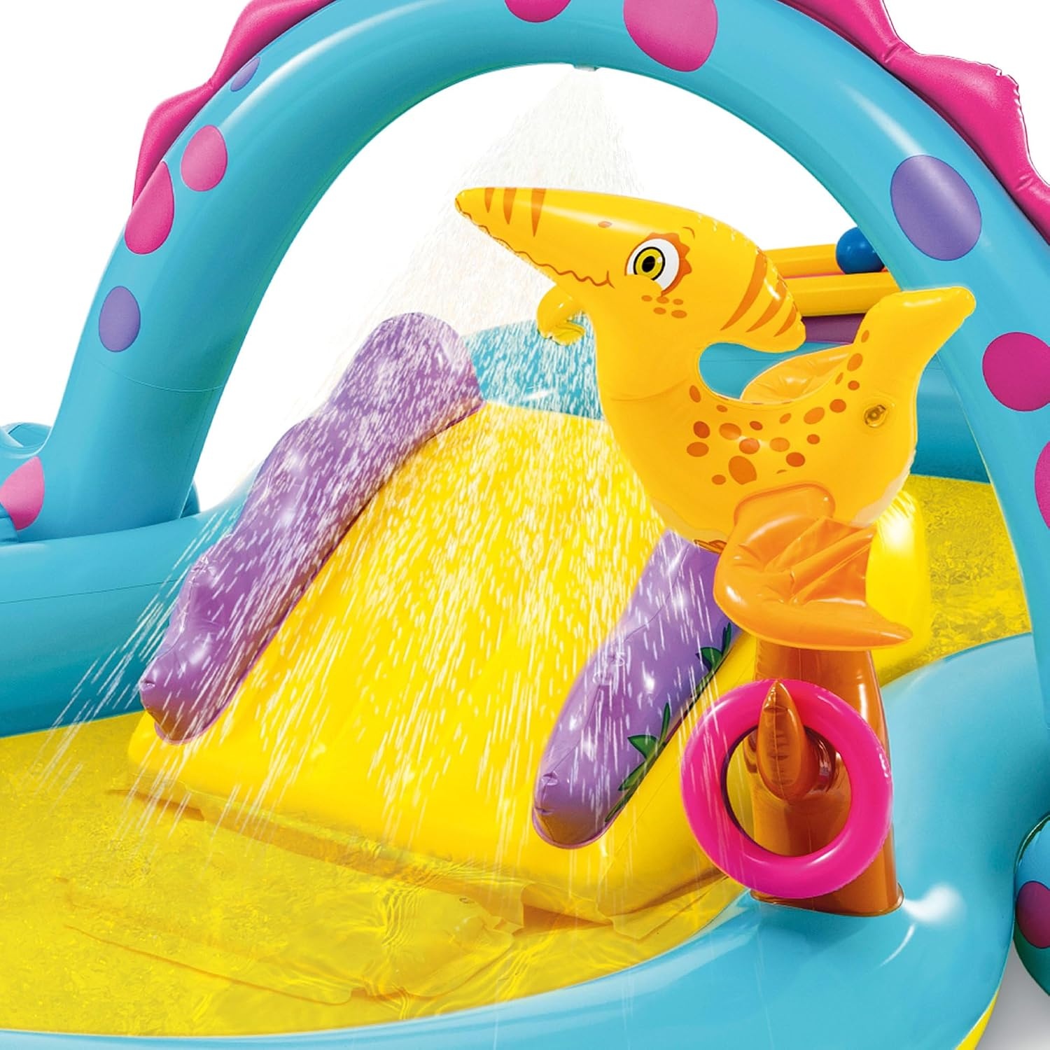 Intex Dinoland Opblaasbaar Water Speelcentrum 302x229x112cm - 34% Korting!