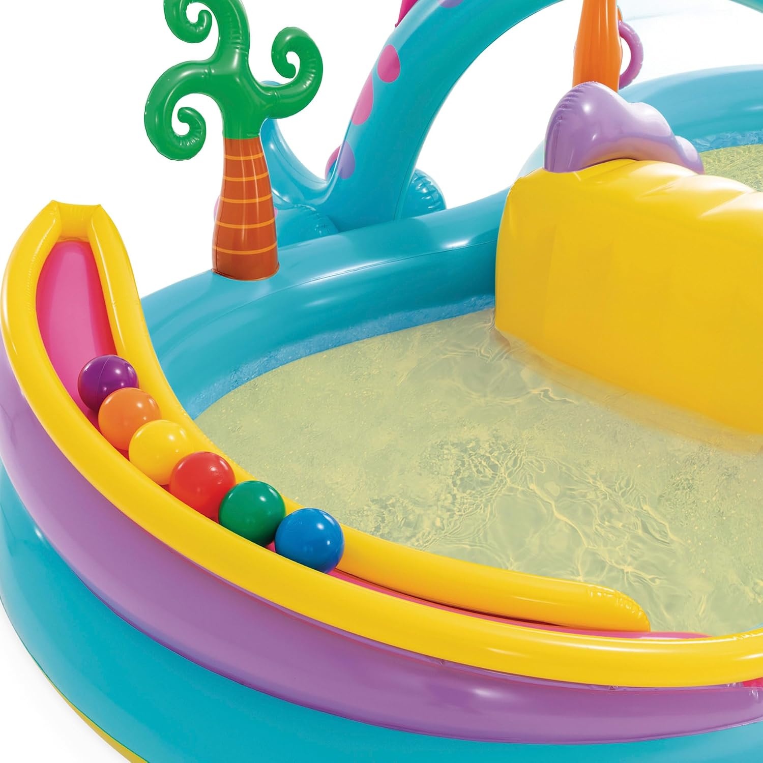 Intex Dinoland Opblaasbaar Water Speelcentrum 302x229x112cm - 34% Korting!