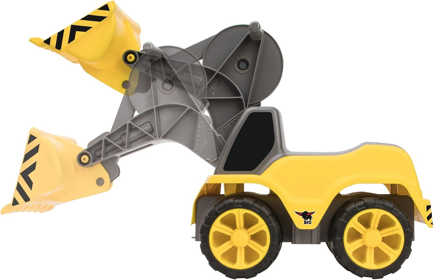 Gele Power Worker Maxi Laadwagen - 34% Korting!