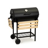 Houtskoolbarbecue met Deksel & Thermometer - 35% Korting!