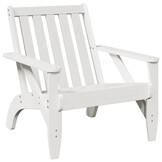 Tuinstoel Adirondack Grenenhout Wit - 34% Korting!