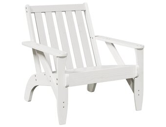 Tuinstoel Adirondack Grenenhout Wit - 34% Korting!