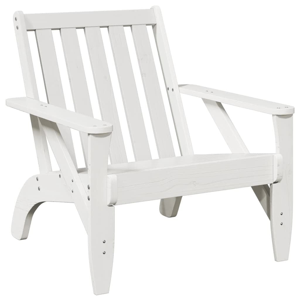 Tuinstoel Adirondack Grenenhout Wit - 34% Korting!