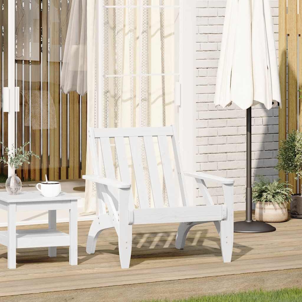 Tuinstoel Adirondack Grenenhout Wit - 34% Korting!