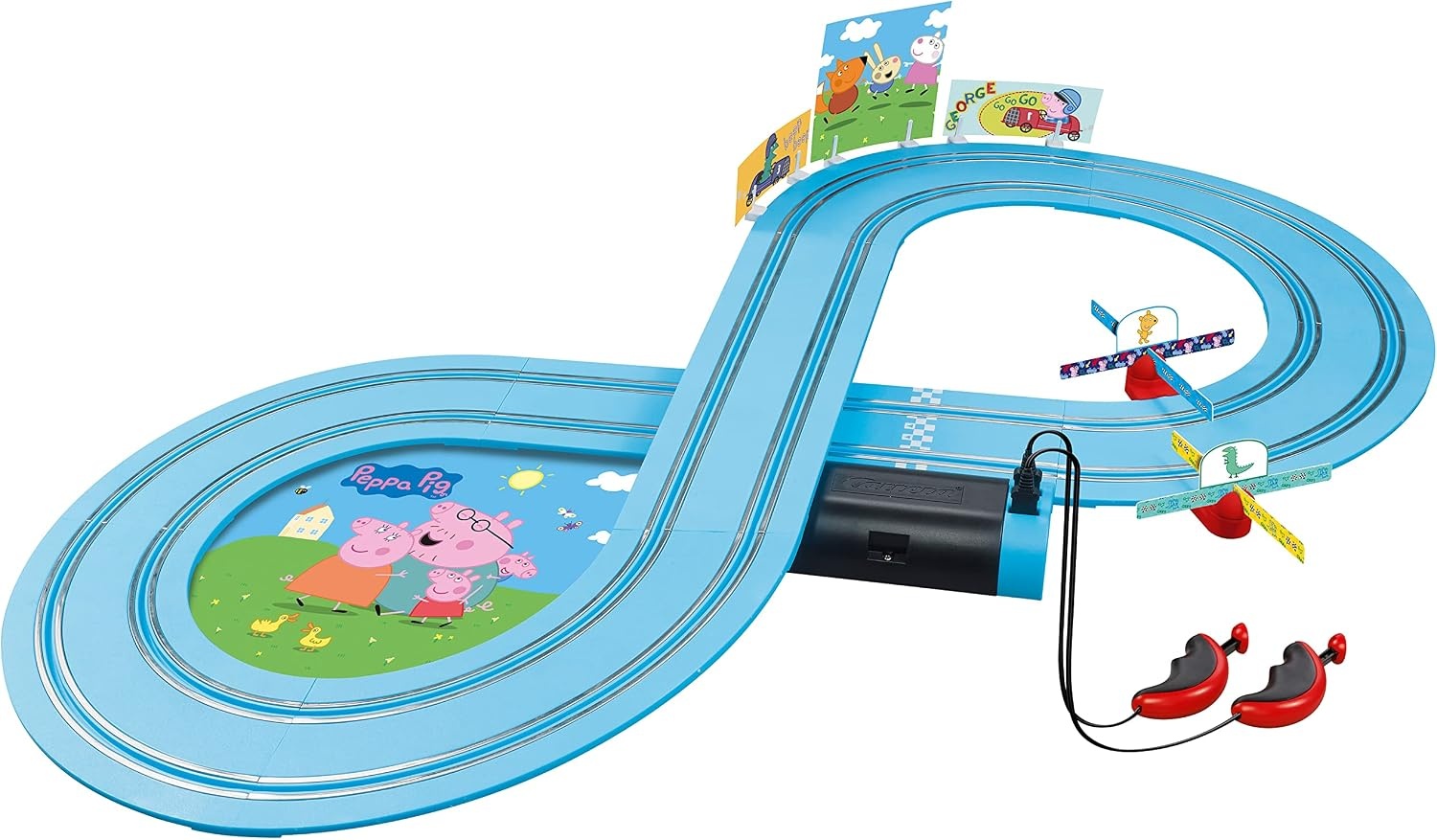 Peppa Pig Racebaan 2,4m Elektrisch met 33% Korting