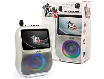 Draagbare Karaokeset met 14" Touchscreen & Draadloze Microfoon (8+ jaar) - 35% Korting!