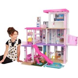 Poppenhuis met 10 speelzones & Lift - 114cm Hoog, 35% Korting!