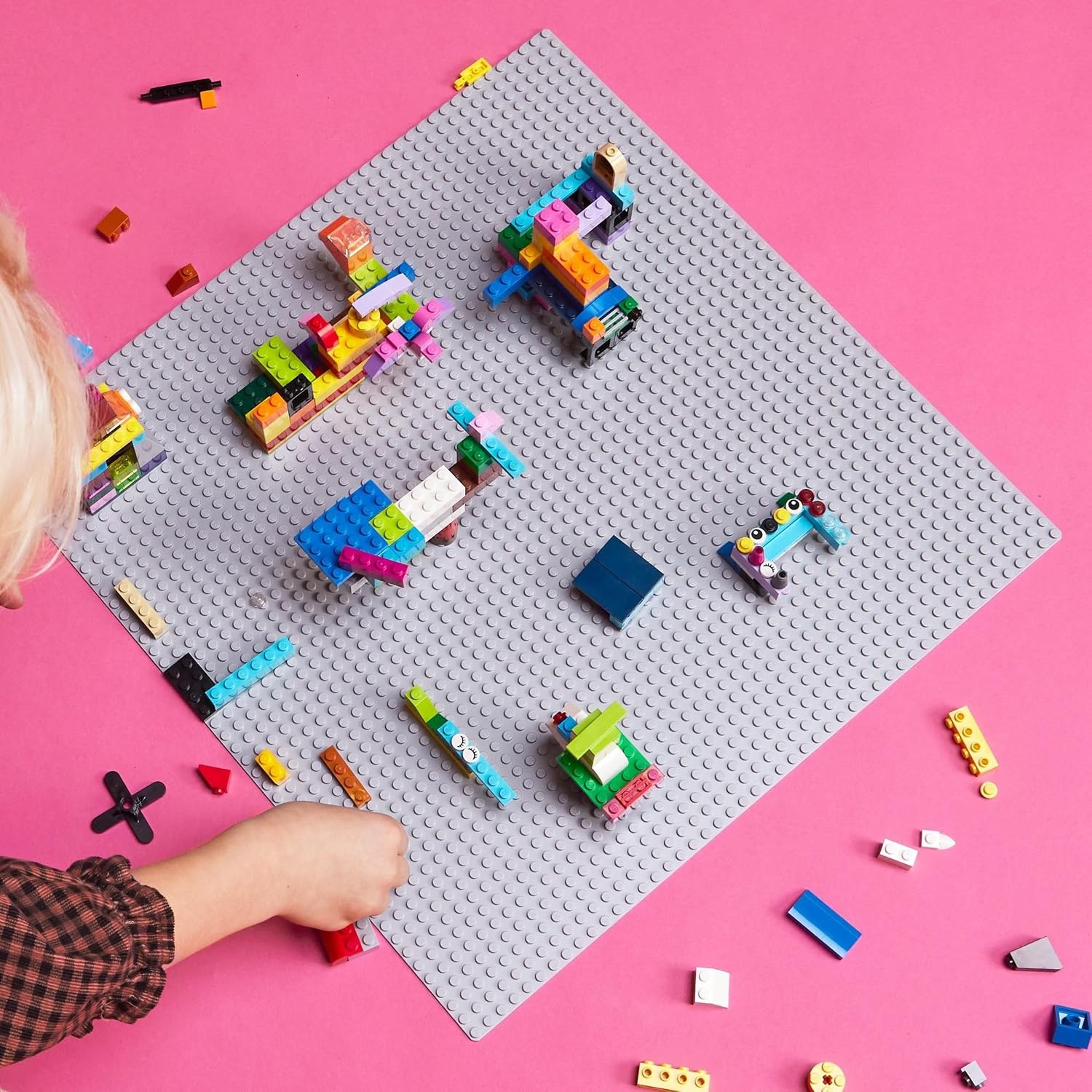 Grijze Bouwplaat 48x48 Noppen | Originele LEGO Classic Grondplaat (34% Korting)