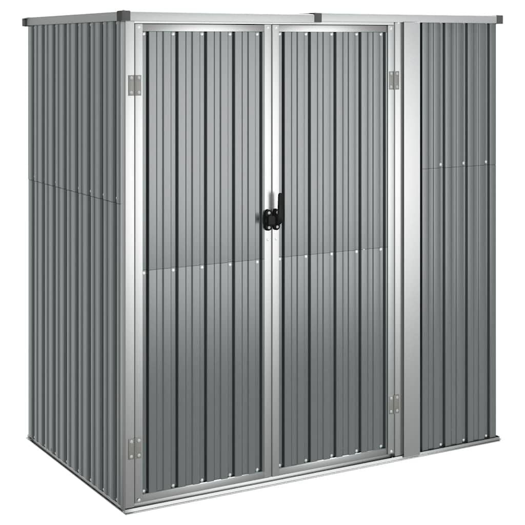 Gegalvaniseerde Stalen Tuinschuur 161x89x161 cm Grijs - 35% Korting