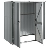 Gegalvaniseerde Stalen Tuinschuur 161x89x161 cm Grijs - 35% Korting