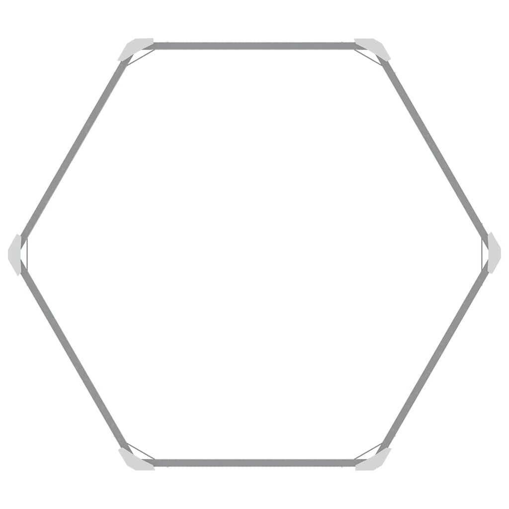Verhoogde Plantenbak Staal Antraciet 129x129x77cm - 34% Korting