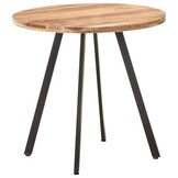 Eettafel Massief Acaciahout 80 cm met 35% Korting