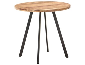 Eettafel Massief Acaciahout 80 cm met 35% Korting