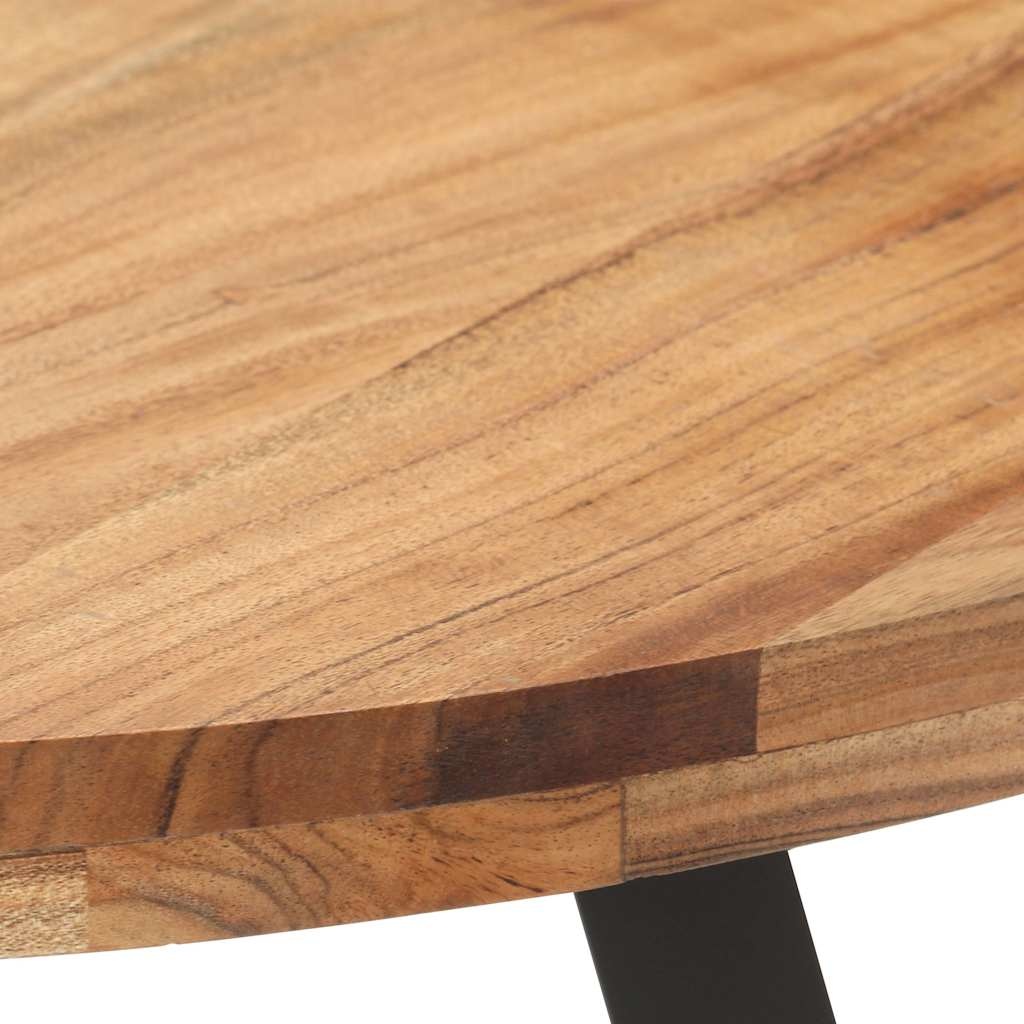 Eettafel Massief Acaciahout 80 cm met 35% Korting