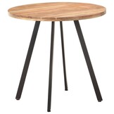 Eettafel Massief Acaciahout 80 cm met 35% Korting