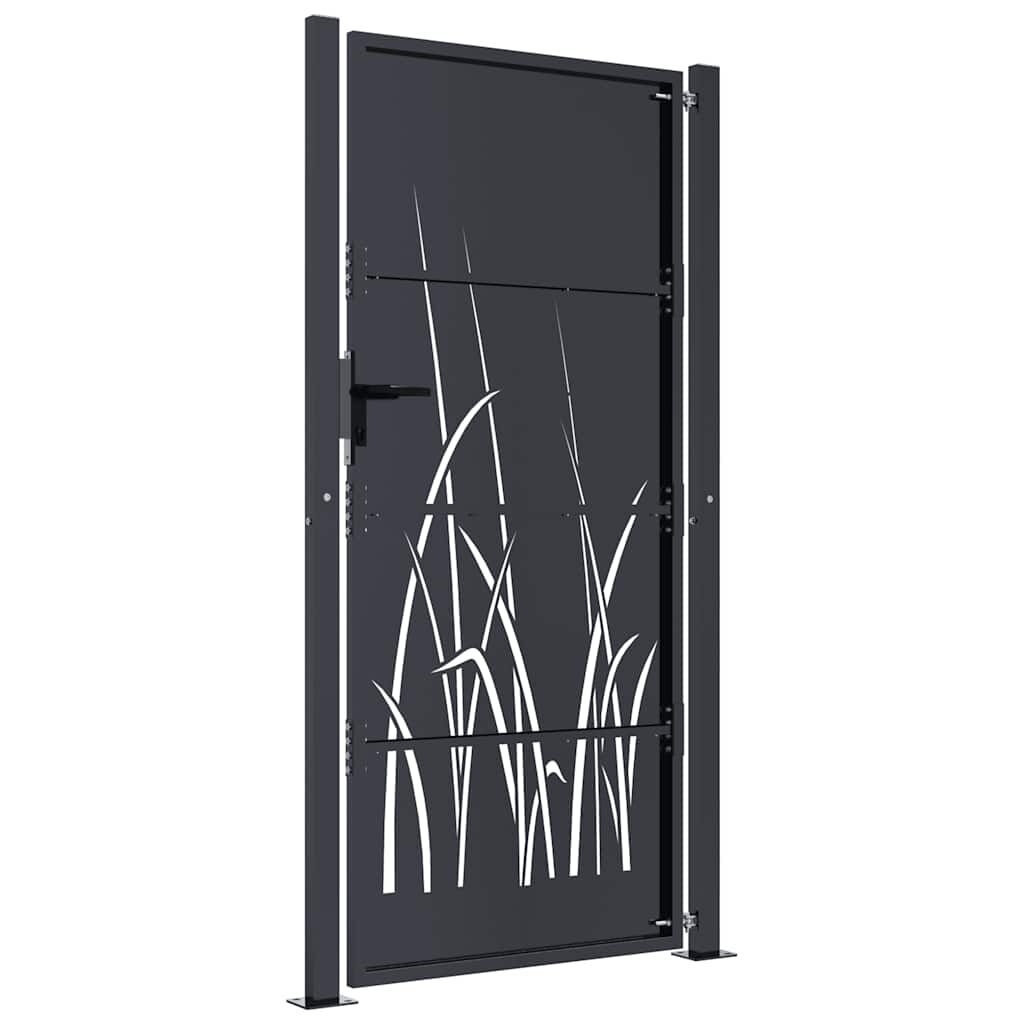 Stalen Poort met Graspatroon (105x180 cm) - 35% Korting