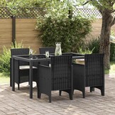 VidaXL Tuinstoel Antraciet (4 stuks) PP - 35% Korting