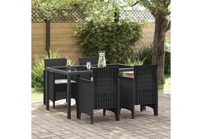 VidaXL Tuinstoel Antraciet PP (4 stuks) - 47% Korting
