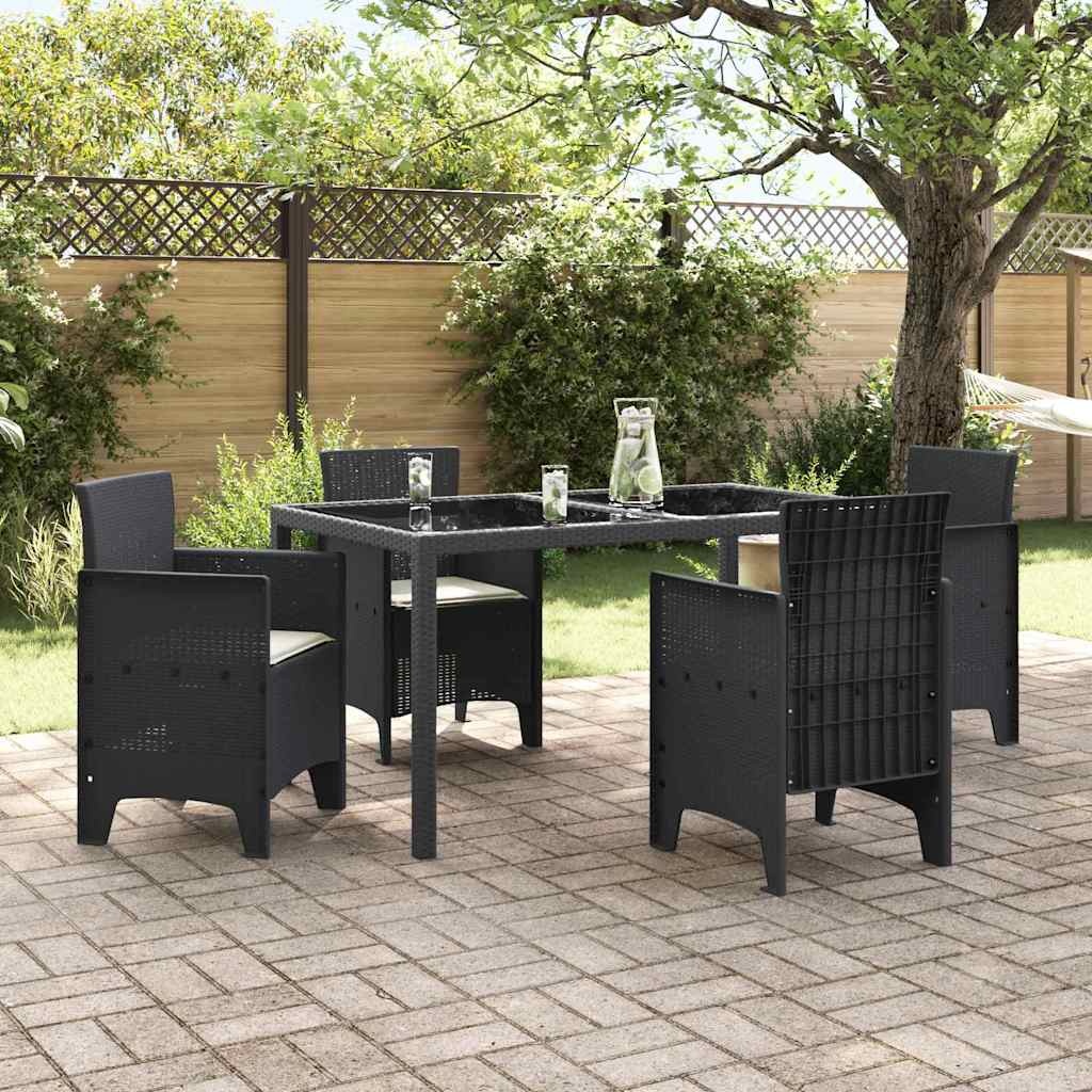 VidaXL Tuinstoel Antraciet (4 stuks) PP - 35% Korting
