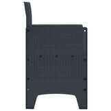 VidaXL Tuinstoel Antraciet (4 stuks) PP - 35% Korting