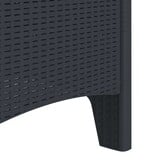 VidaXL Tuinstoel Antraciet (4 stuks) PP - 35% Korting