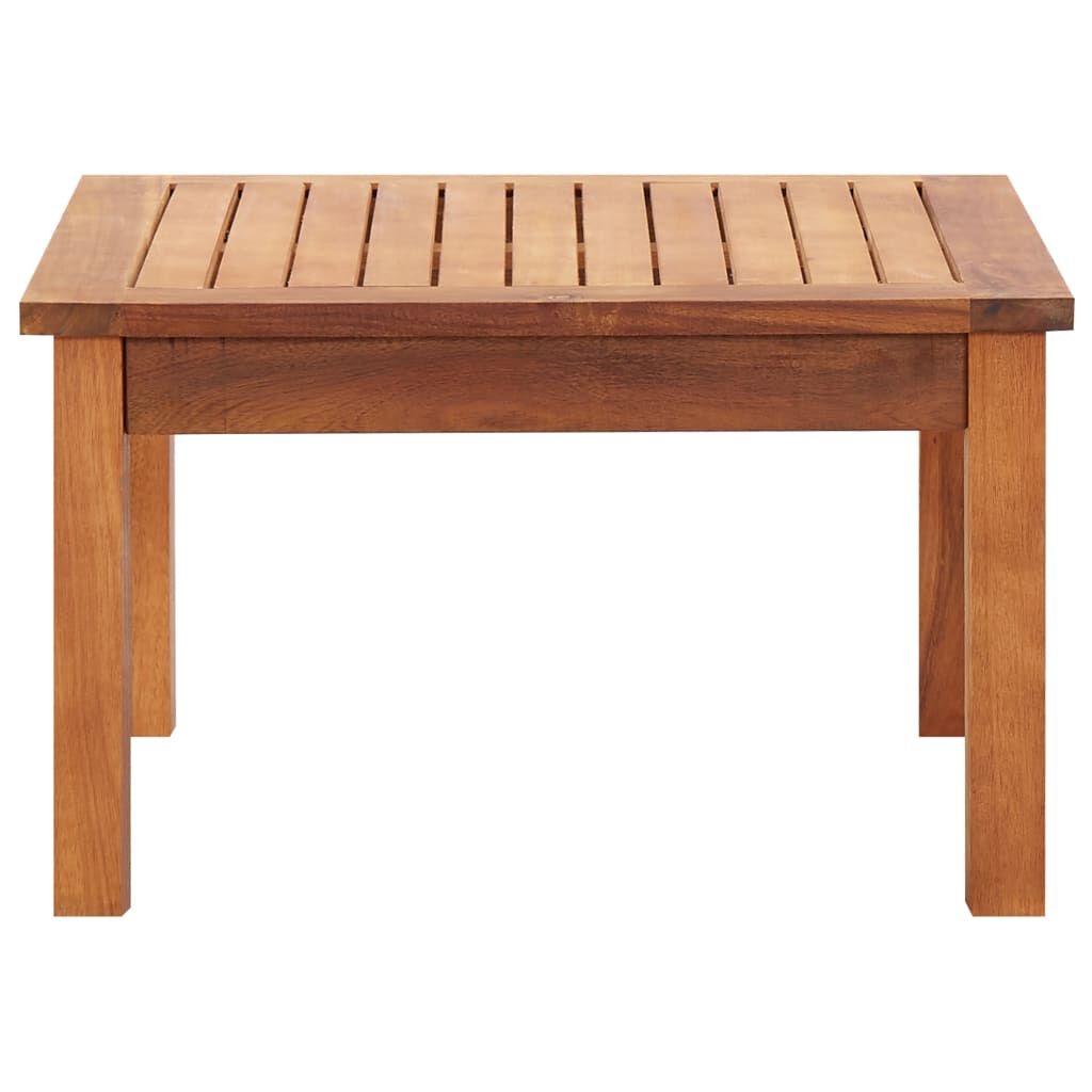 vidaXL Tuintafel Massief Acaciahout 60x60x36 cm - 34% Korting