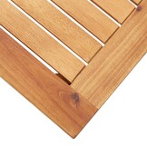 vidaXL Tuintafel Massief Acaciahout 60x60x36 cm - 34% Korting