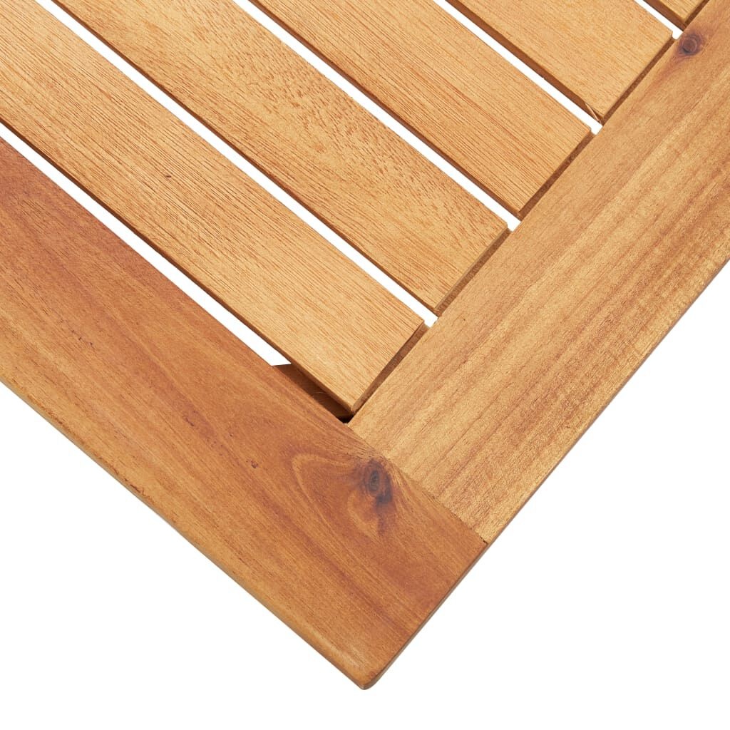 vidaXL Tuintafel Massief Acaciahout 60x60x36 cm - 34% Korting