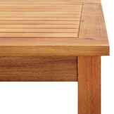 vidaXL Tuintafel Massief Acaciahout 60x60x36 cm - 34% Korting
