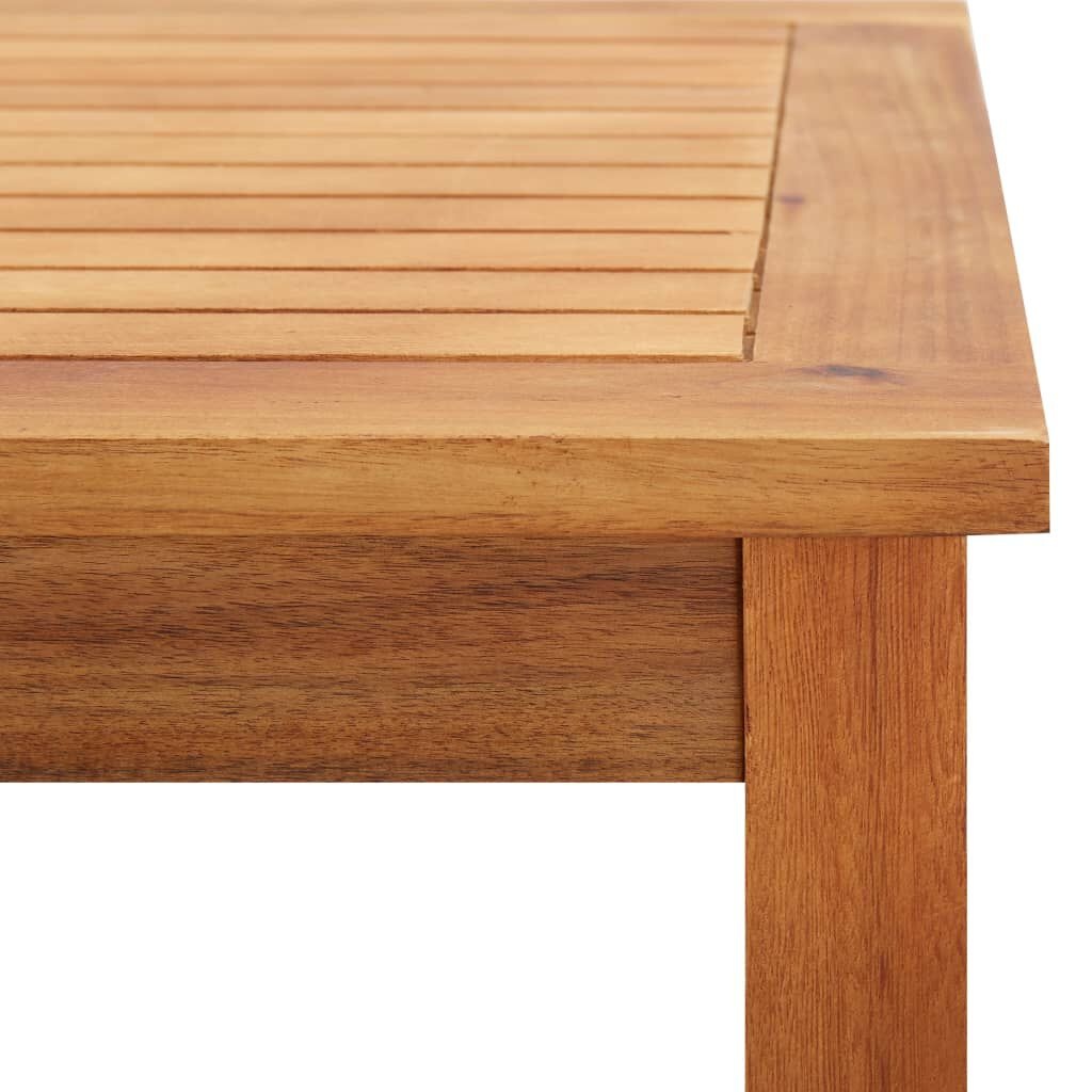 vidaXL Tuintafel Massief Acaciahout 60x60x36 cm - 34% Korting