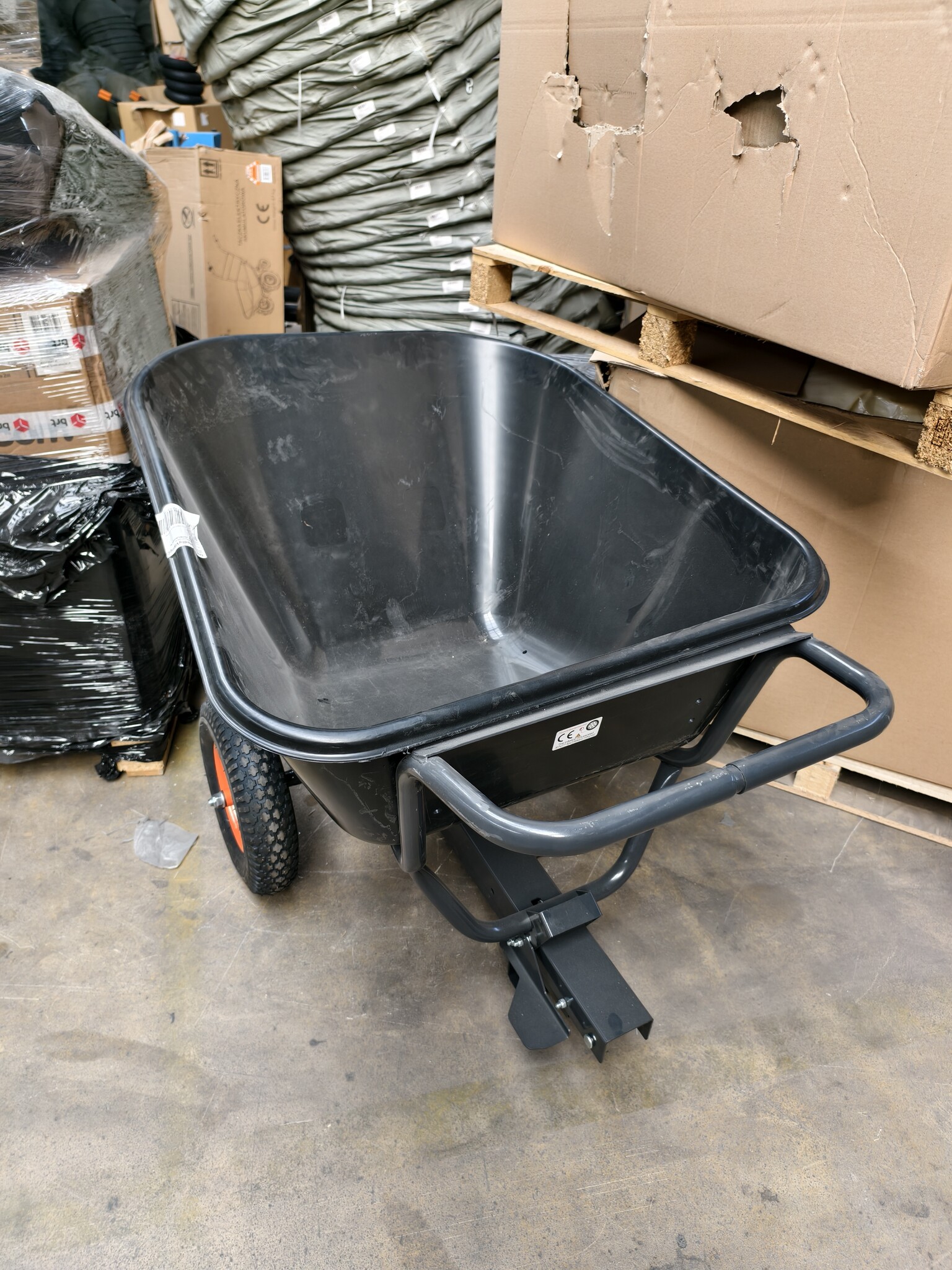 Aanhanger Kiepkar Zitmaaier 350L 300kg - 60% Korting
