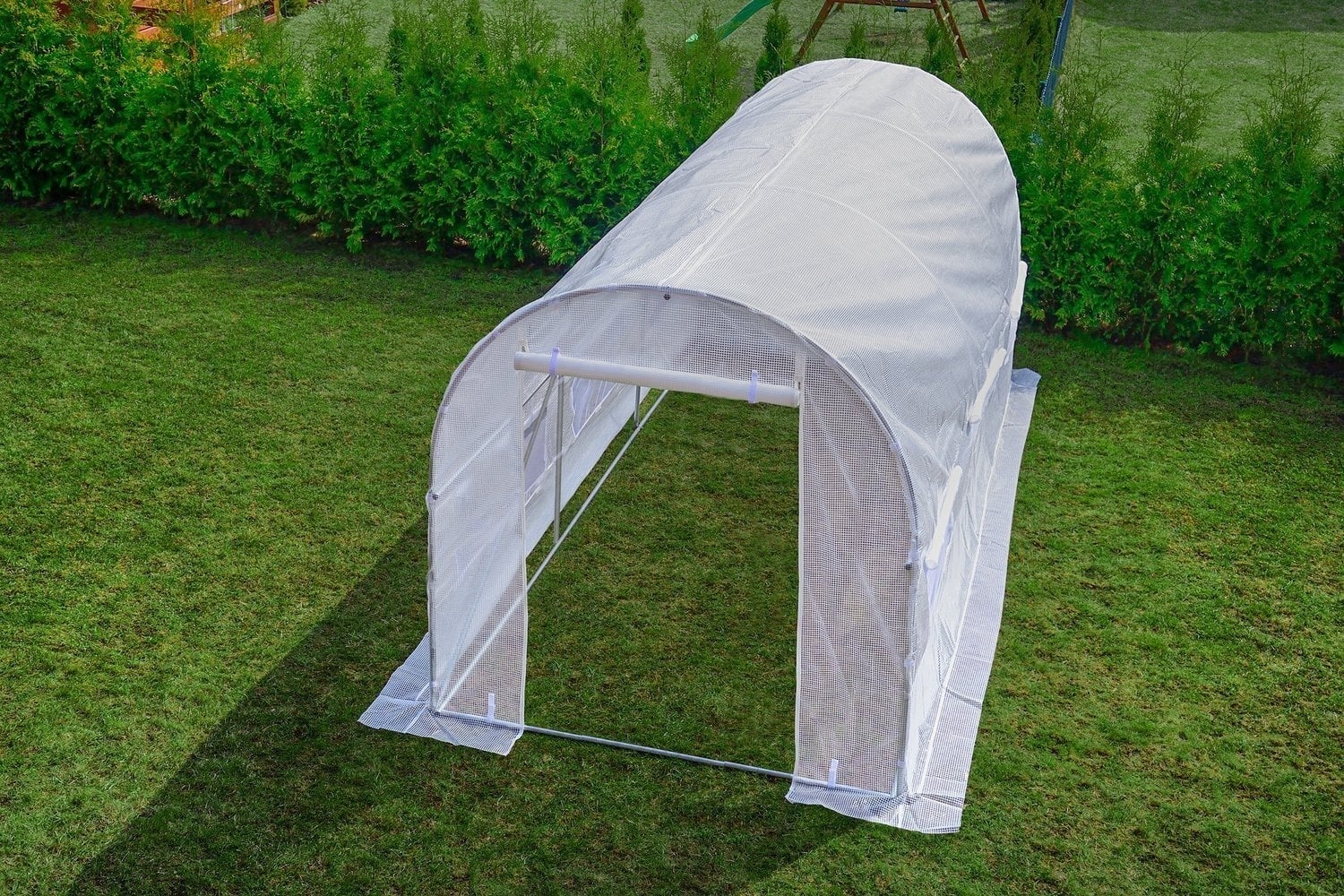 Folietunnel Tuinkas Wit 4.5x2x2m - 34% Korting!