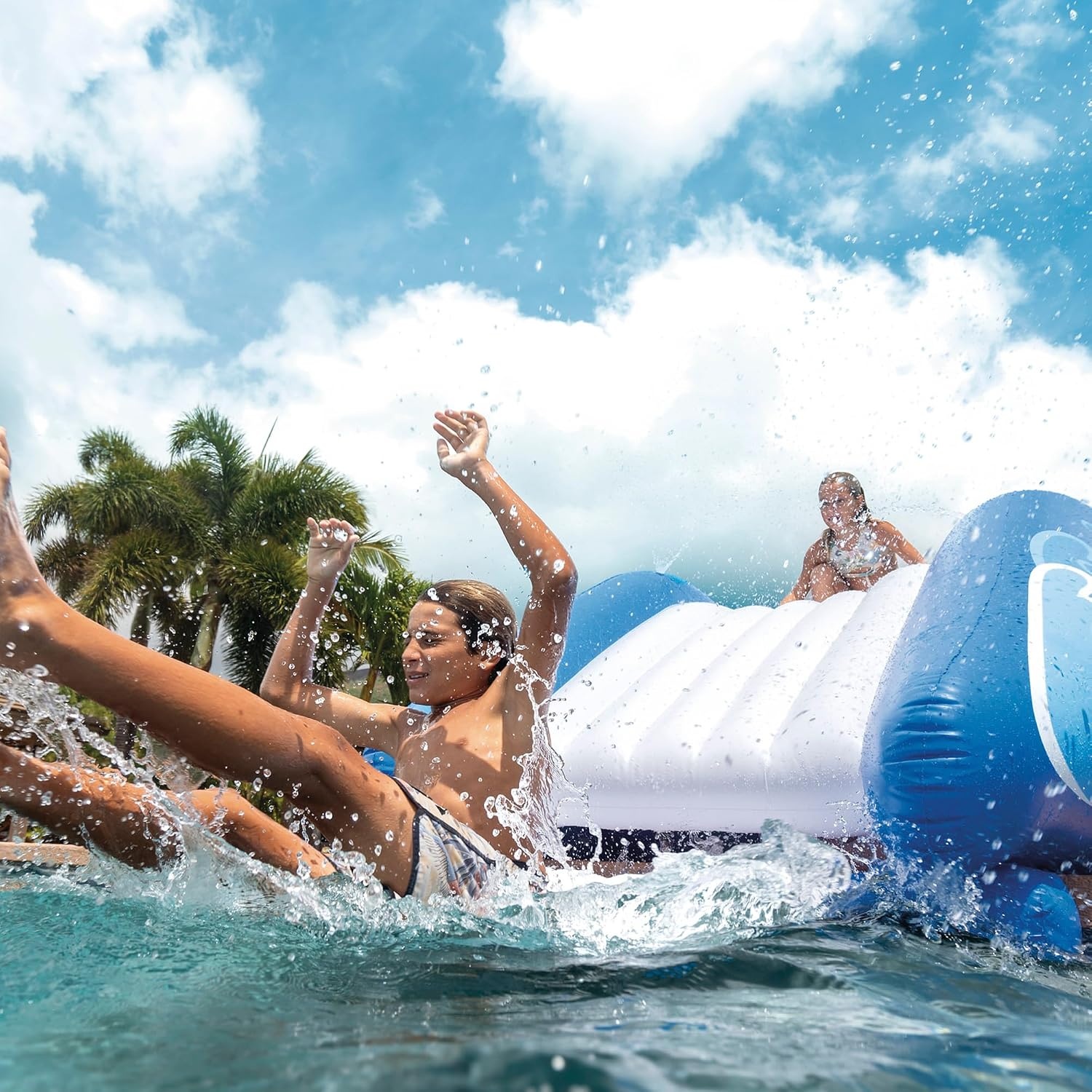 Opblaasbare Zwembadglijbaan Kool Splash - 34% Korting!