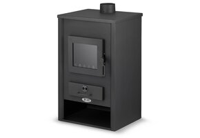 CV Houtkachel 22kW Staal - Vrijstaand met Watermantel - 55% Korting