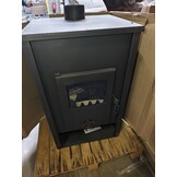 CV Houtkachel 22kW Staal - Vrijstaand met Watermantel - 55% Korting