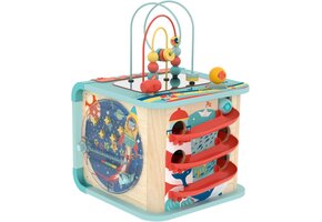 Activiteitenkubus met Geluid - Motoriek Speelgoed 12m+ (59% korting)
