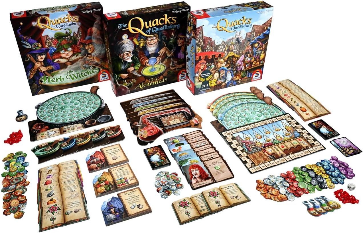 The Quacks of Quedlinburg Mega Box - Bordspel met 34% Korting!