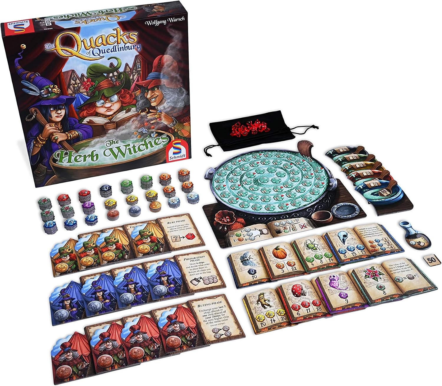 The Quacks of Quedlinburg Mega Box - Bordspel met 34% Korting!