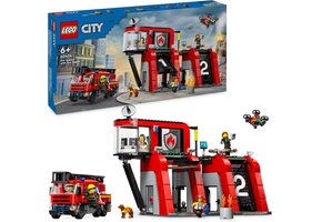 LEGO City Brandweerkazerne 60414 - 59% Korting!