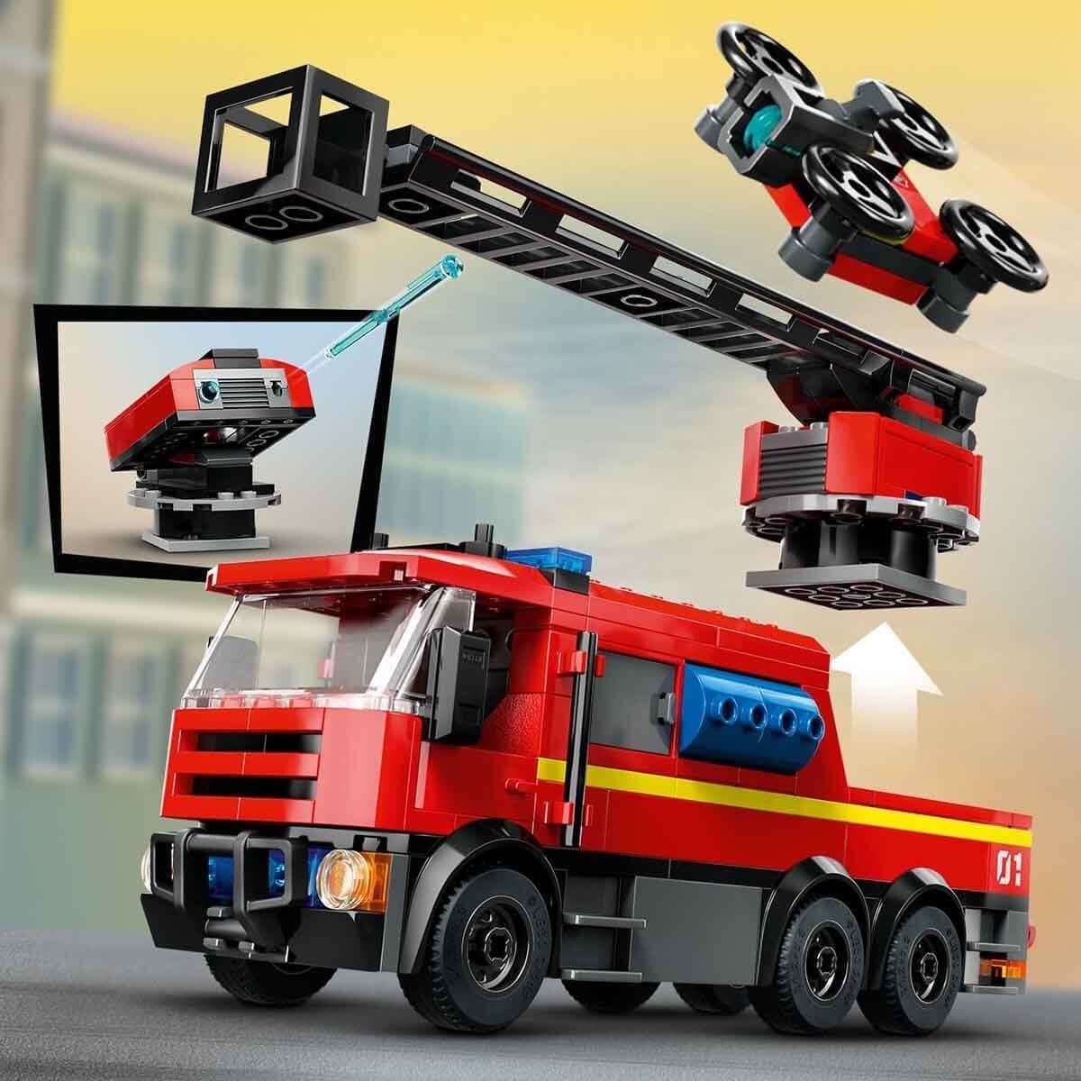 LEGO City Brandweerkazerne 60414 - 59% Korting!