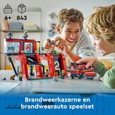 LEGO City Brandweerkazerne 60414 - 59% Korting!