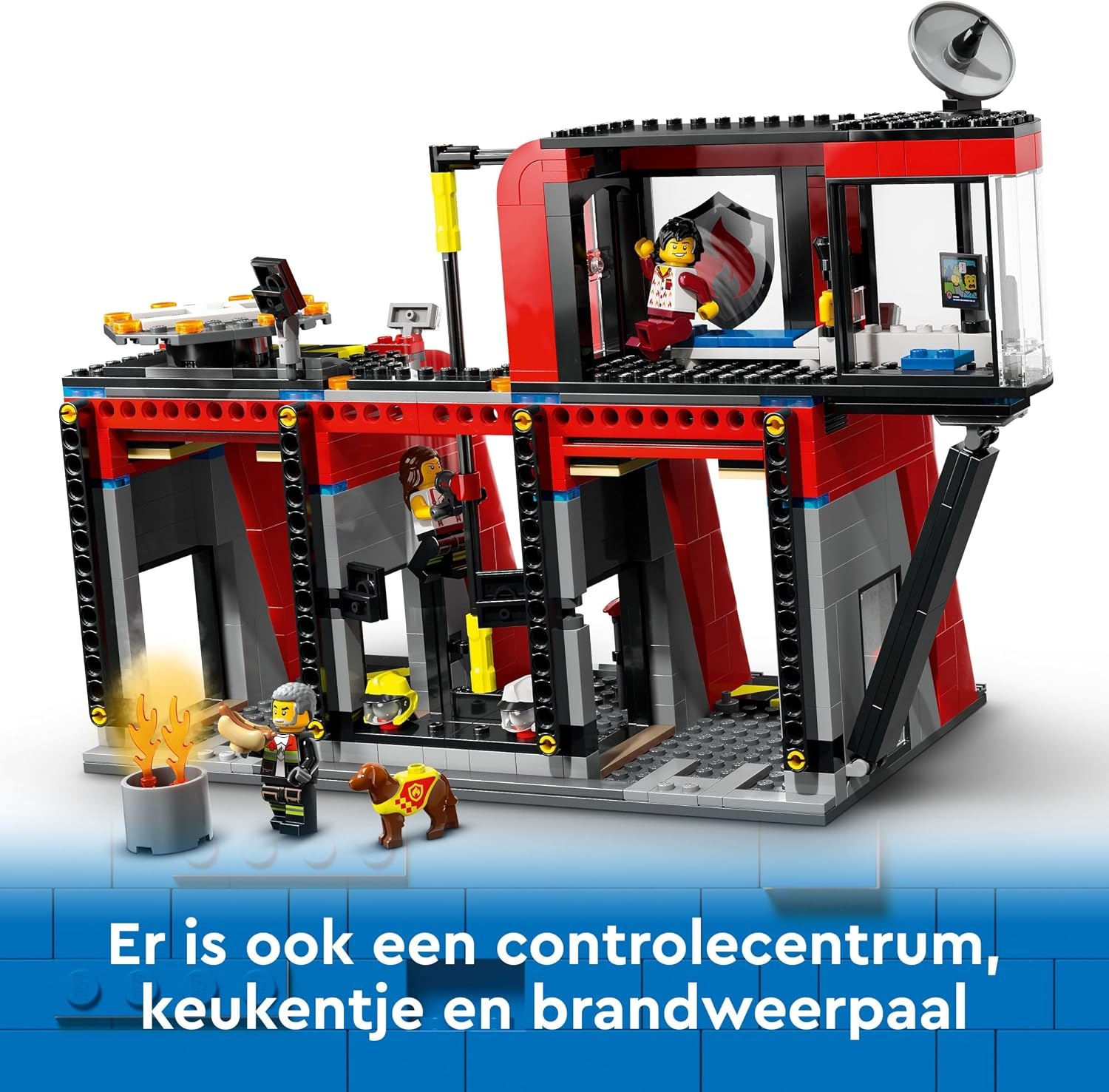 LEGO City Brandweerkazerne 60414 - 59% Korting!