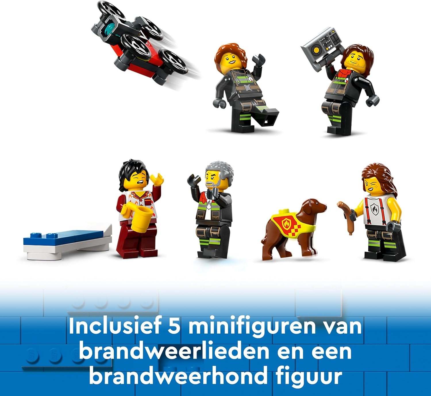 LEGO City Brandweerkazerne 60414 - 59% Korting!