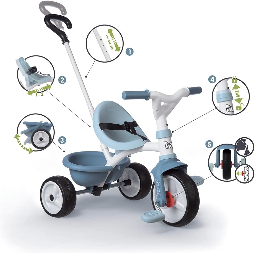 Smoby Driewieler Be Move - 34% Korting, Vanaf 15 Maanden