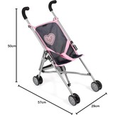 Bayer Chic 2000 Roma Poppenbuggy Melange Grijs/Marine - 32% Korting